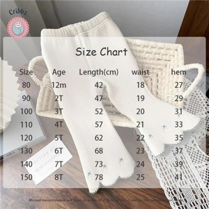 Cute Embroidered Cherry Kids Leggings