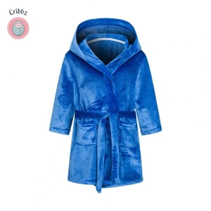 Warm Fuzzy Hooded Nightgown for Girls