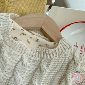 Girls Knitted Sleeveless Vest 1-7 Years