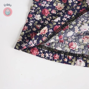 Summer Cotton Flower Dress Set for Girls