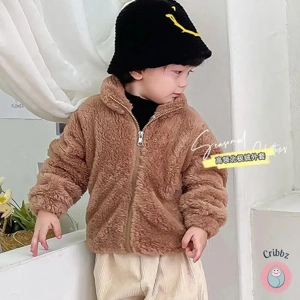 Cozy Kids Winter Plush Warm Coat