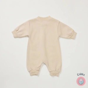 Soft Ribbed Newborn Baby Autumn Romper