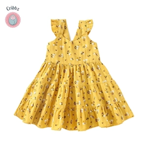 Cute Summer Floral Dress for Girls