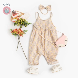 Floral Baby Girl Summer Romper