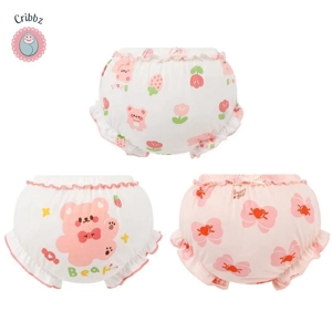 Soft Cotton Baby Girl Panty Set