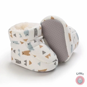 Winter Cartoon Cotton Baby Boots
