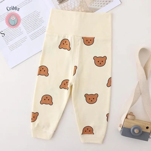 Cute Cartoon Print Baby Pajama Suit