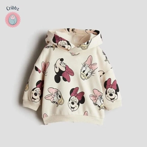 Car Pattern Kids Hooded Sweatshirt
