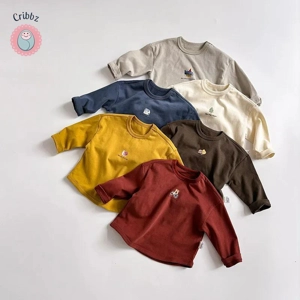 Childrens Thin Cartoon Animal T-shirt