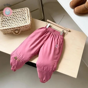 Winter Waterproof Down Pants for Kids