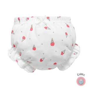 Baby Girl Cotton Bow Triangle Panties