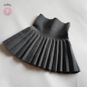 Girls High Elastic Pleated Tutu Skirt
