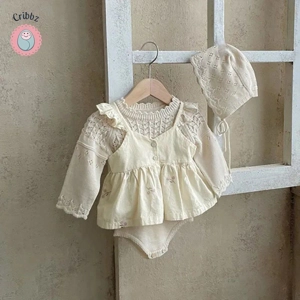 Toddler Summer Ruffle Dress and Shorts Set