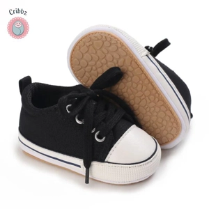 Meckior Non-slip Baby Canvas Sneakers