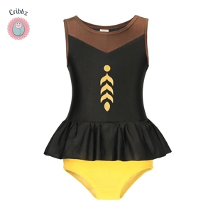 Princess Charm Kids Two-Piece Beach Swimsuit