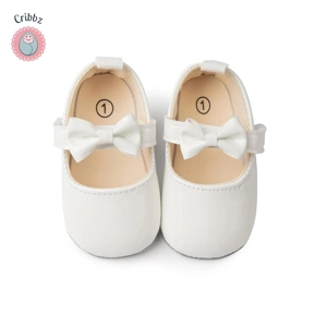 Adorable Bowknot Baby Girls Walking Shoes