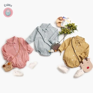 Casual Cotton Long Sleeve Baby Bodysuit