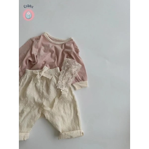 New Spring Flower Lace Baby Pants