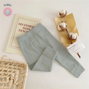 Cute Solid Color Baby Leggings for Girls