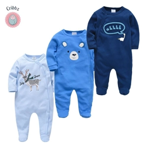 Soft Cotton Baby Sleepers and Rompers