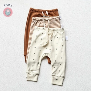 Cotton Long Sleeve Baby Bodysuit Set