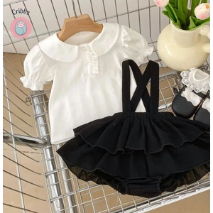 Princess Lace Blouse Bodysuit Set