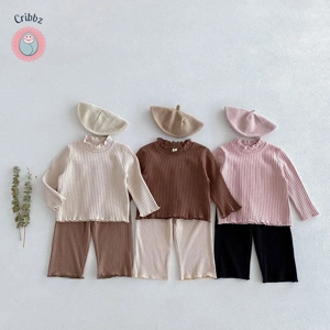 Cute Autumn Knit Undershirt for Kids