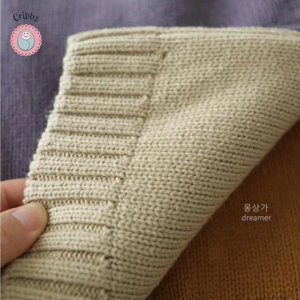 Vintage Cotton Knit Sweater for Kids