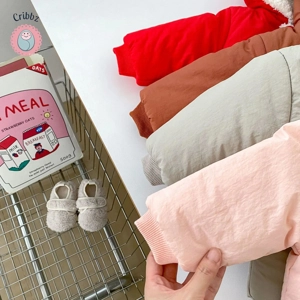 Warm Fleece Lined Hooded Jacket for Kids