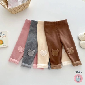 Cozy Thicker Fleece Leggings for Children