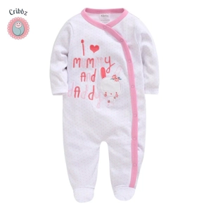 Cotton Baby Jumpsuit Pajamas Set