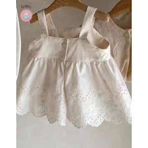 Korean Style Summer Baby Girl Bodysuit