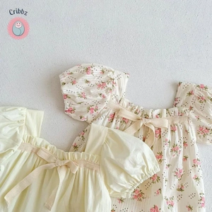 Floral Summer Romper for Newborns