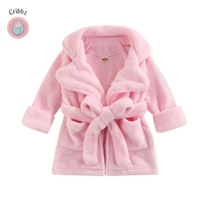 Cozy Plush Bathrobe for Toddlers