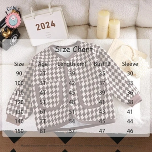 Spring Houndstooth Jacket for Kids