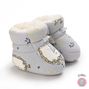 Winter Cartoon Cotton Baby Boots