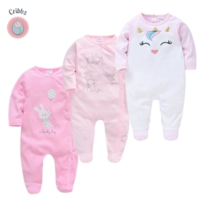 Soft Cotton Baby Sleepers and Rompers