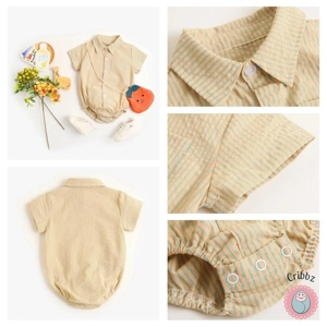 Baby Boys Cotton Plaid Bodysuits