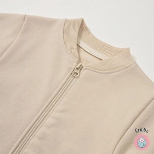 Soft Ribbed Newborn Baby Autumn Romper