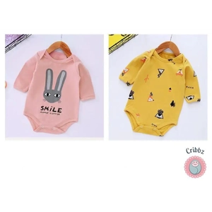 Cotton Newborn Long Sleeve Romper