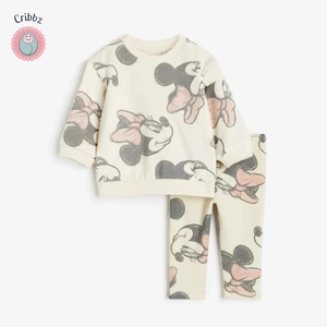 Disney Baby Girl Sweatshirt and Leggings Set