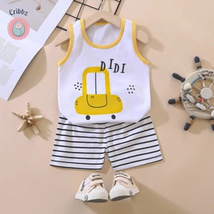 Cribbz Summer Kids Cotton Clothing Set