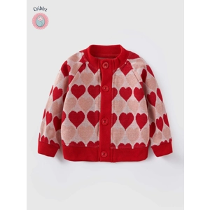 Cute Cartoon Knitting Coat for Infants