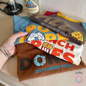 Korean-Style Casual Cotton Kids T-Shirt