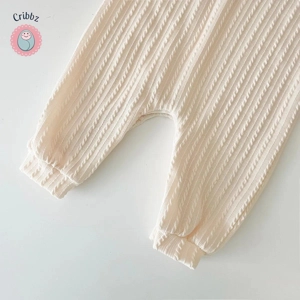 Soft Warm Knitted Baby Girls Romper