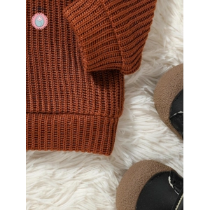 Cozy Long Sleeve Sweater for Baby Boys