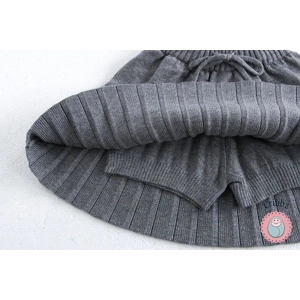 Adorable Knitted Pleated Skirt for Girls