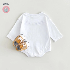 {Baby Girl Heart Bubble Romper