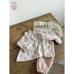 Organic Cotton Floral Baby Bloomers