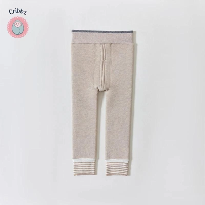 Winter Baby Leggings with Fur Lining title=